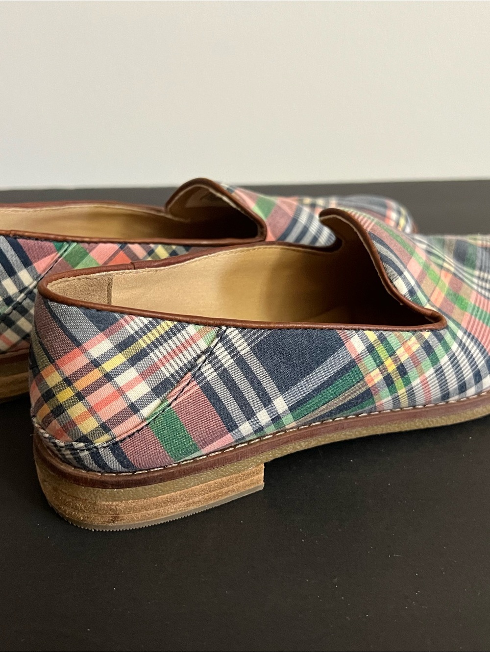 Sperry Women’s Multicolor Plaid Slip-On Flats - Picture 2 of 5
